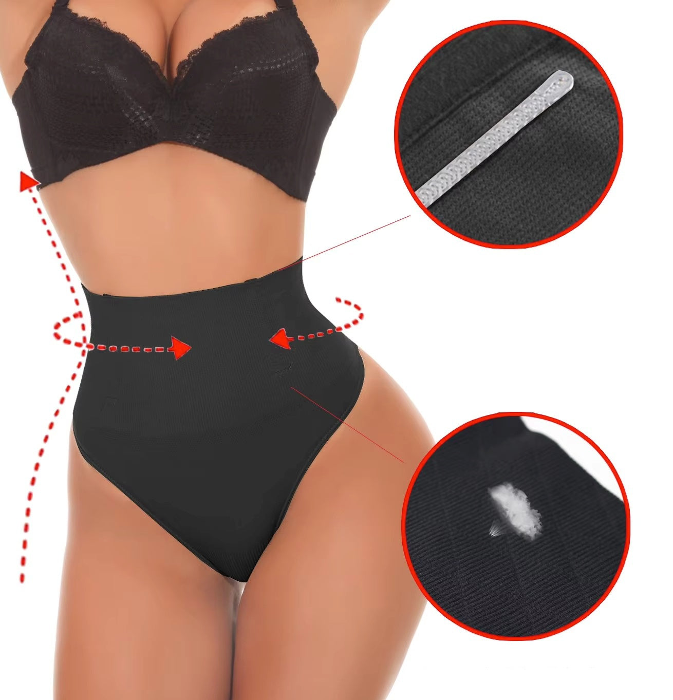 FemPants™ Stringi Modelujące Talię z wysokim stanem
